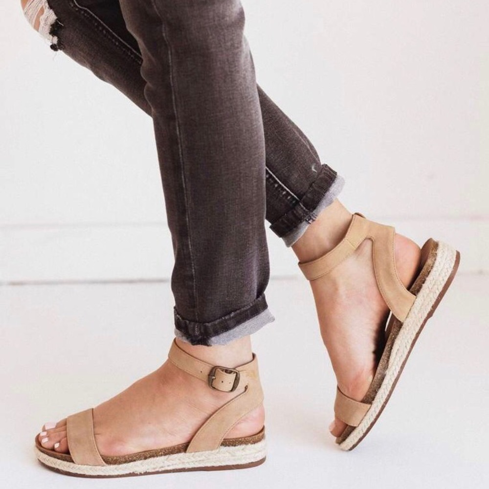 Natural Espadrille Sandals NWT